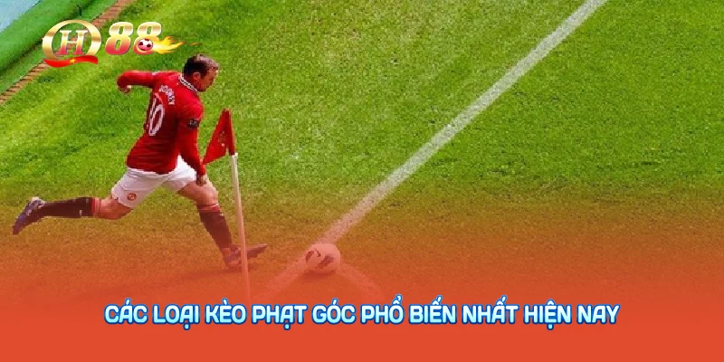 Các loại kèo phạt góc phổ biến nhất hiện nay