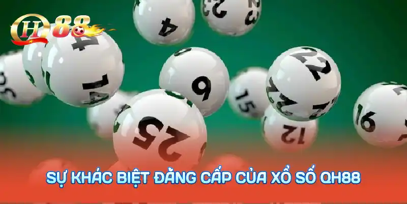 Sự khác biệt đẳng cấp của xổ số QH88
